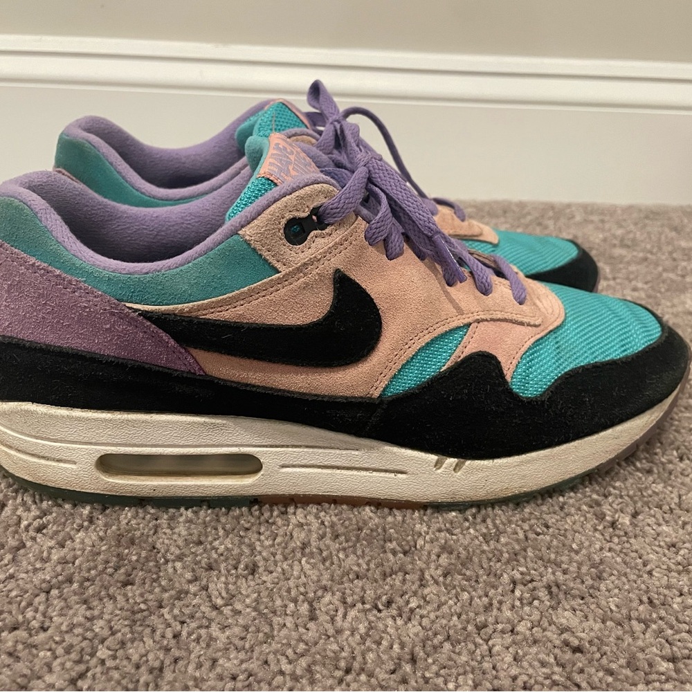 Nike Air Max 1 Have A Nike Day Low Purple Blue BQ8929-500 Mens US 11